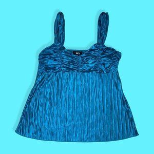 Vintage 90s/Y2k Sheer Wrinkle Top